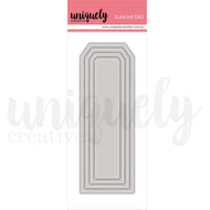 Slim Stitched Nesting Tag Die by Uniquely Creative