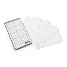 Load image into Gallery viewer, Sizzix Accessory - Sticky Grid Sheets, 2 5/8" x 4 5/8", 5 Pack inspired by Tim Holtz