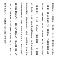 Special Occasions Vertical Sentiments by LDRS Creative