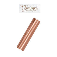 Satin Rose Gold Glimmer  hot foil by Spellbinders