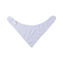 Load image into Gallery viewer, Craft Express 4 Pack Sublimation Baby Bandana Bibs – Soft White Snap Bibs
