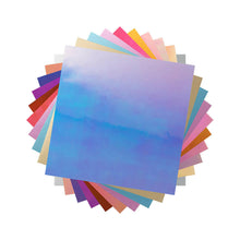 Load image into Gallery viewer, Craft Express 10 Pack Two-Tone Adhesive Vinyl Sheets – Peel &amp; Stick Vinyl