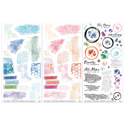 The Flower Emporium Blendable Rub-on Transfers