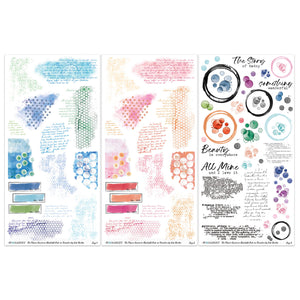 The Flower Emporium Blendable Rub-on Transfers