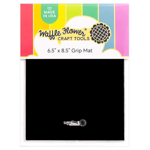 6.5x8.5 Grip Mat - Black by waffle flower