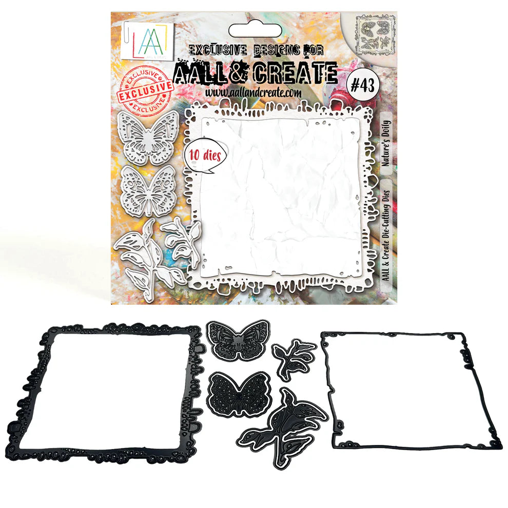 #43 - Die-Cutting Die Set - Nature's Doily by Aall & create