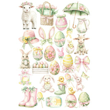 Load image into Gallery viewer, Easter Garden 12 x 12 Scrapbook Paper &amp; Embellishment Kit by SSC Designs -