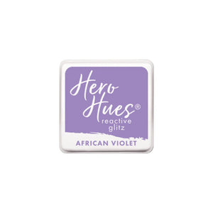 African Violet reactive glitz ink by hero arts