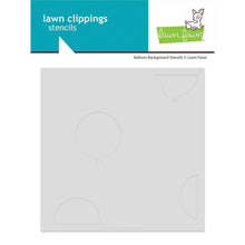 Load image into Gallery viewer, Balloon background stencils by Lawn Fawn