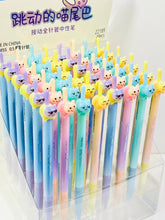 Load image into Gallery viewer, Cat Tail Colors Gel Pen-