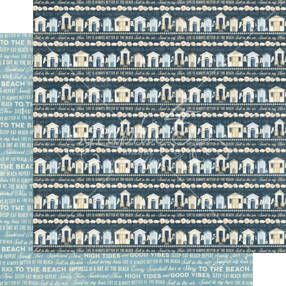 the beach is calling sleep eat beach paper by Graphic 45