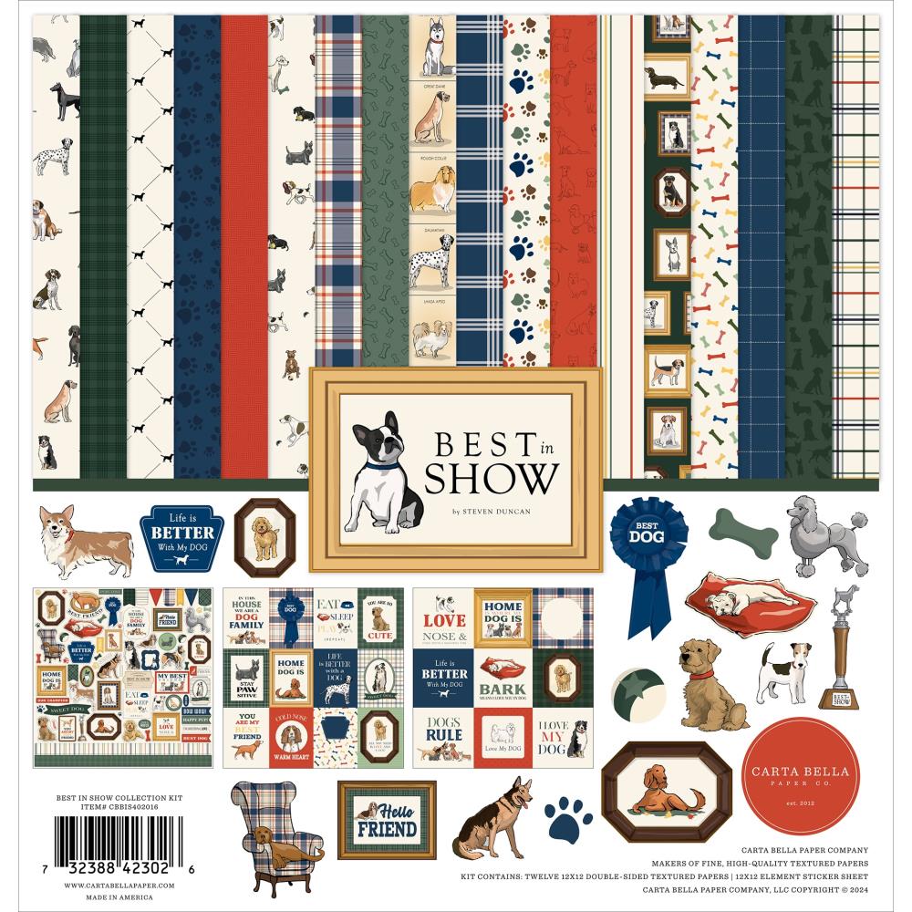 Best in show 12 x 12 Collection by carta bella