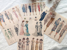 Load image into Gallery viewer, Junk Journal Page Pack- Fashion