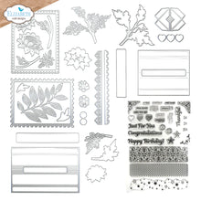 Load image into Gallery viewer, Card maker special kit stamps &amp; die set by Elizabeth Craft designs