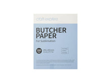 Load image into Gallery viewer, Craft Express Protective Butcher Paper – 200 Pack for Sublimation Heat Pressing