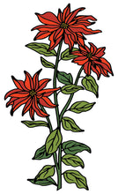 Load image into Gallery viewer, Christmas flower poinsettia press &amp; die letterpress by ldrs