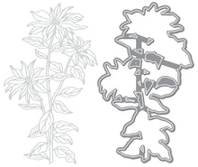 Load image into Gallery viewer, Christmas flower poinsettia press &amp; die letterpress by ldrs