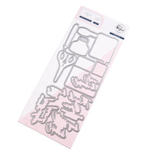 Load image into Gallery viewer, correspondence stamp &amp; die set by Pinkfresh
