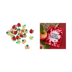 mini clay apples by Hero Arts