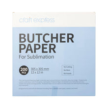 Load image into Gallery viewer, Craft Express Protective Butcher Paper – 200 Pack for Sublimation Heat Pressing