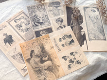 Load image into Gallery viewer, Junk Journal Page Pack- Fashion