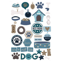 Load image into Gallery viewer, Dog Mom 12 x 12 Scrapbook Paper &amp; Embellishment Kit by SSC Designs -