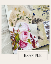 Load image into Gallery viewer, Junk Journal Page Pack- botanical