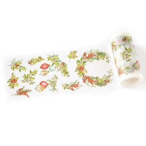 deck the halls washi tape & die by pinkfresh combo