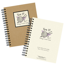 Load image into Gallery viewer, Yarn It! Knitting &amp; Crochet Journal (Kraft)