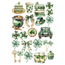 Load image into Gallery viewer, Lucky Days 12 x 12 Scrapbook Paper &amp; Embellishment Kit by SSC Designs -