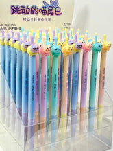 Load image into Gallery viewer, Cat Tail Colors Gel Pen-