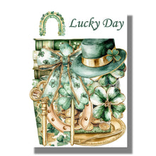 Load image into Gallery viewer, Lucky Days 12 x 12 Scrapbook Paper &amp; Embellishment Kit by SSC Designs -