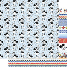 Load image into Gallery viewer, Steamboat Willie 12 x 12 Scrapbook Paper &amp; Embellishment Kit by SSC Designs -