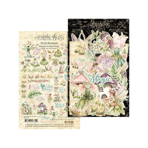 Fairy Boutique ephemera by Graphic 45