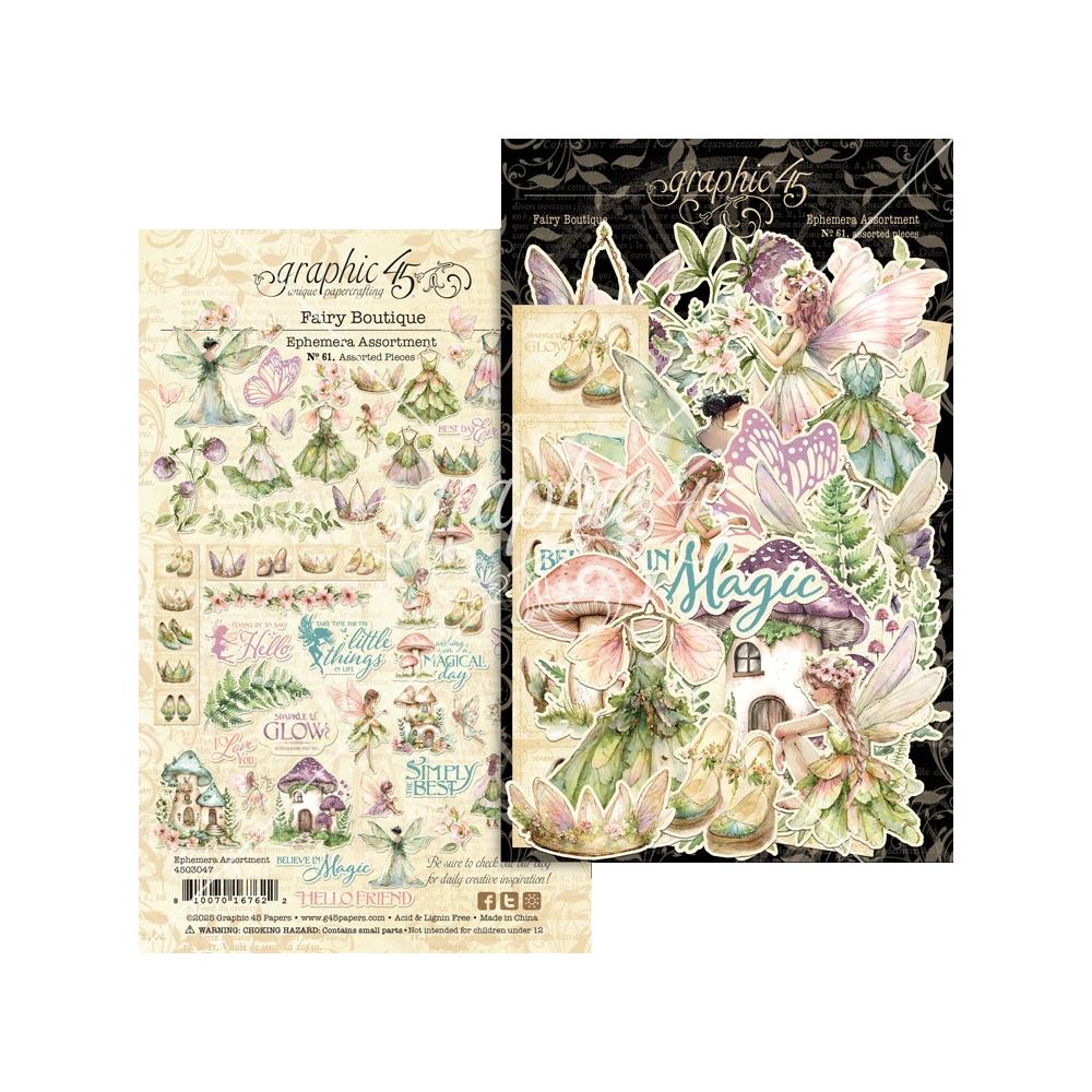 Fairy Boutique ephemera by Graphic 45