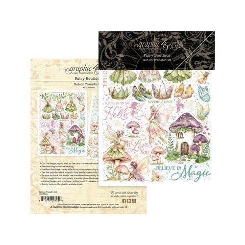 Fairy Boutique transfers by graphic 45