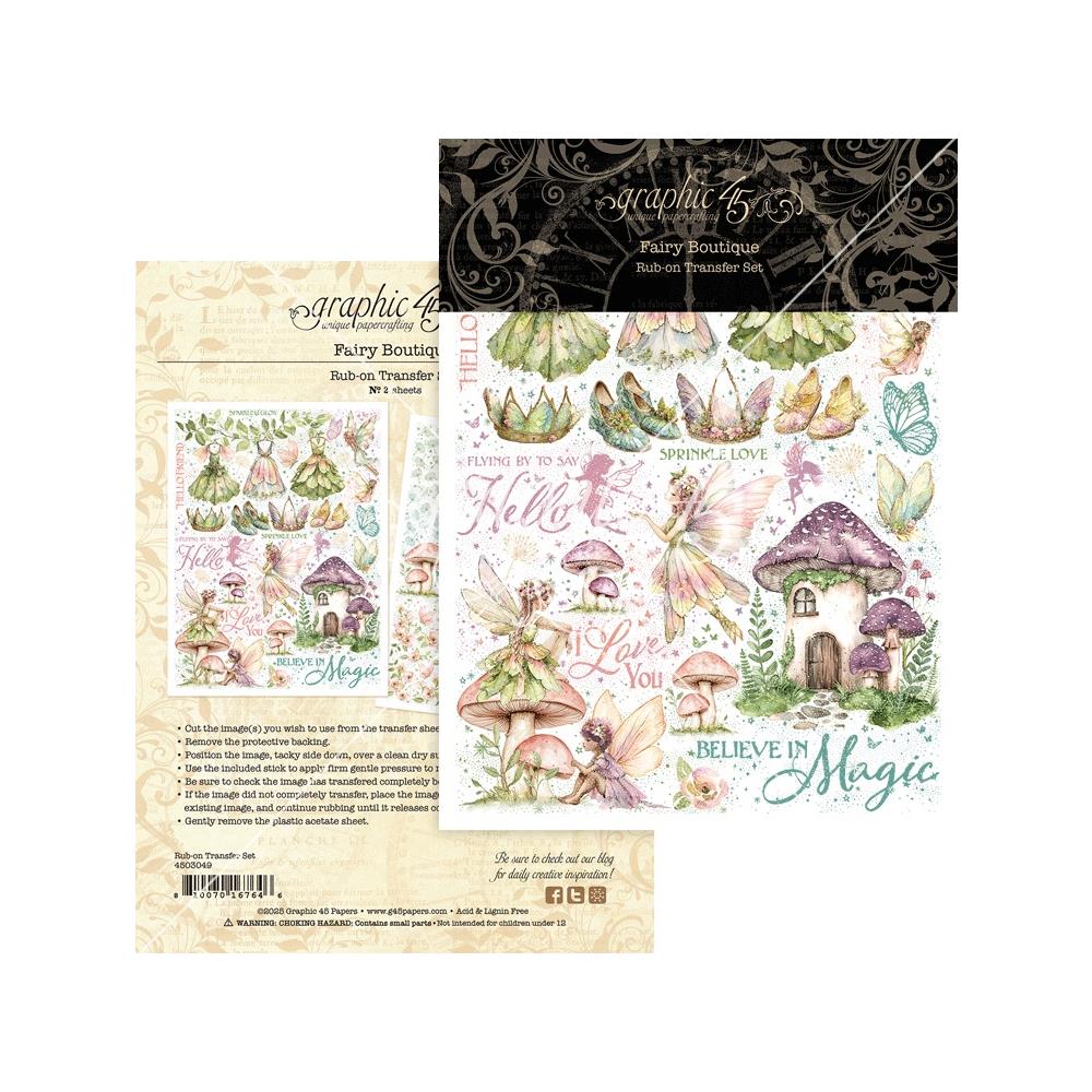 Fairy Boutique transfers by graphic 45