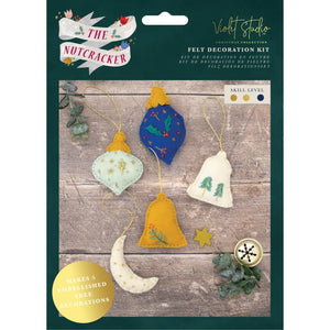 Felt decorations the nutcracker kit by Violet Studios