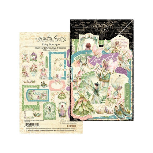 Fairy Boutique chipboard by Graphic 45