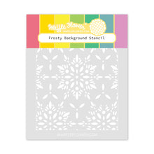 Load image into Gallery viewer, Frosty Background stencil by waffle flower