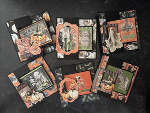 Ghostly Greeting Card kit by Graphic 45