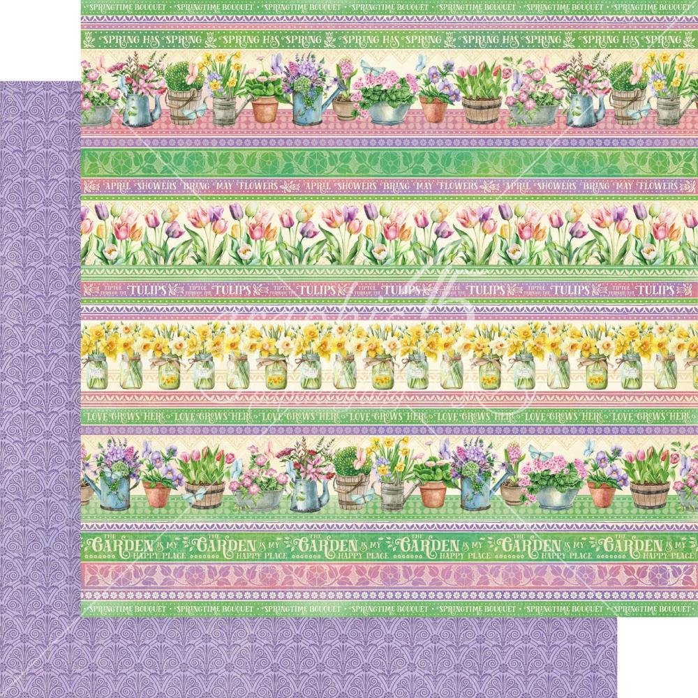 grow with love garden club paper  by Graphic 45