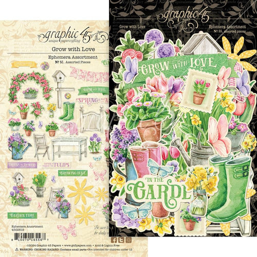 grow with love ephemera by Graphic 45