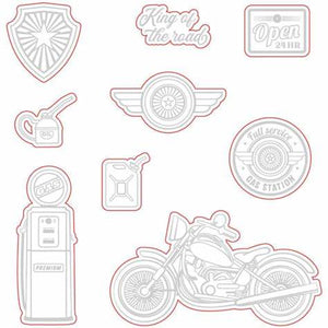 Dad's Garage die & stamp set by honey bee