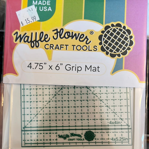 Waffle Flower Grip Mat – 8.5 X 8.5″ – The Foiled Fox