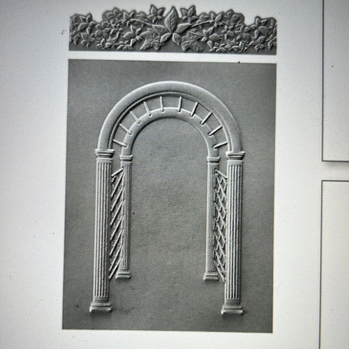 arbor & ivy 3d embossing folder & die by spellbinders