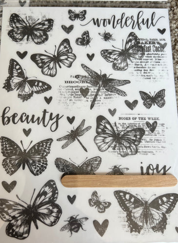 Simple vintage butterflies Rubons  by Simple Stories