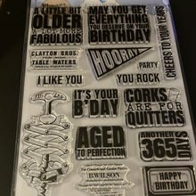 Load image into Gallery viewer, celebrations die stamp set by Elizabeth Crafts