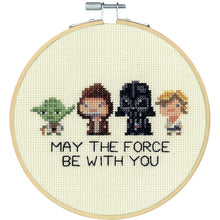 Load image into Gallery viewer, Cross stitch Star Wars family