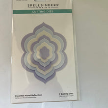 Load image into Gallery viewer, Essential floral reflection die by spellbinders